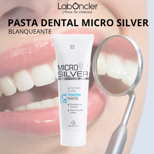 Pasta Dental Blanqueante Micro Silver