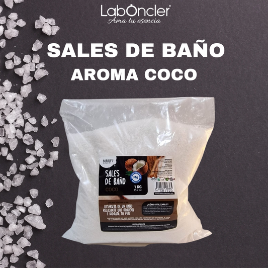 Sales de Baño ricas en Magnesio – Aroma COCO