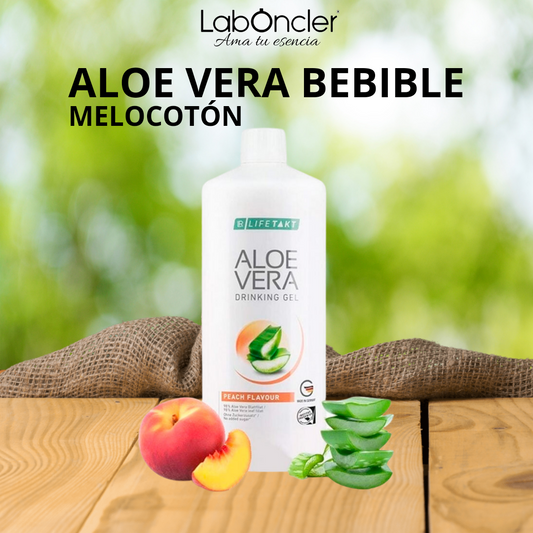 ALOE VERA Bebible Melocotón