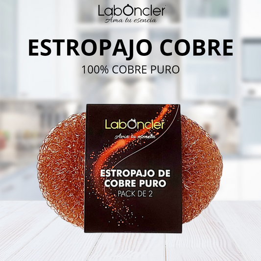 Estropajo de COBRE Puro 2UDS