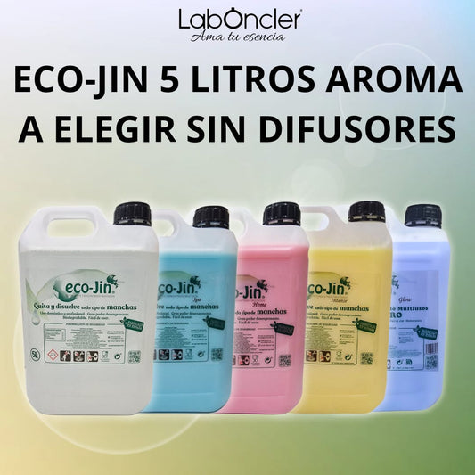 Eco-Jin 5 Litros Aroma a elegir SIN DIFUSOR